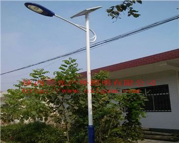 陜西太陽能路燈案例-寶雞扶風縣