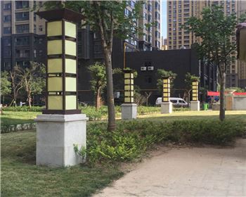 景觀燈案例-西安茅坡新城景觀燈
