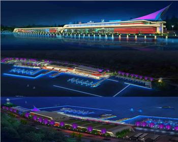 2018 湖北 武漢軍運(yùn)會帆船競賽基地亮化項(xiàng)目